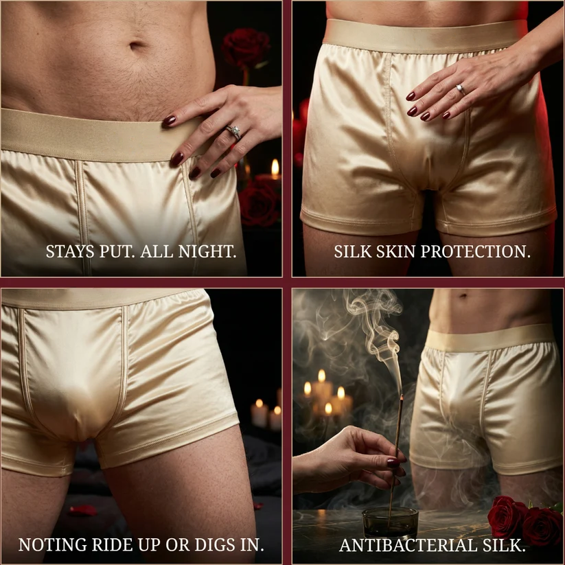 Premium Silk Boxer | All-Day Comfort