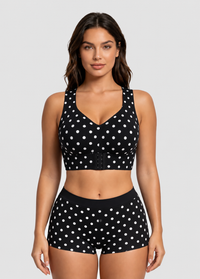 Black Polka Dot